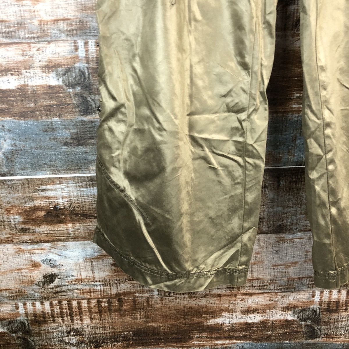 Japanese Brand Pride Brown Cargo utility Multipocket Pants #A2532 Size 27" / US 4 / IT 40 - 11 Thumbnail