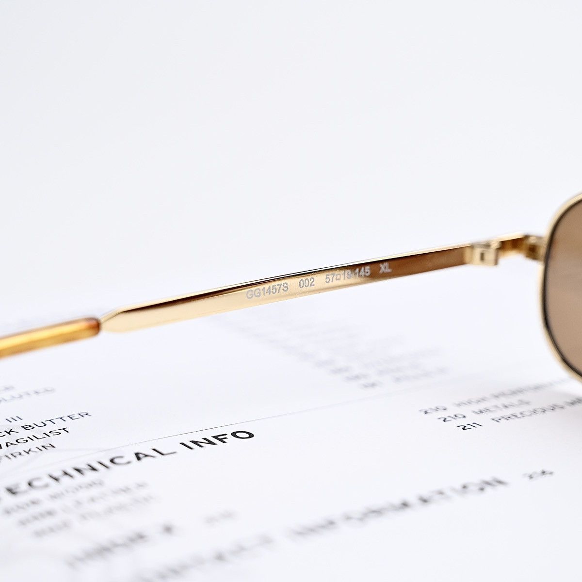 Gucci GUCCI GG1457S SUNGLASSES Size ONE SIZE - 7 Thumbnail