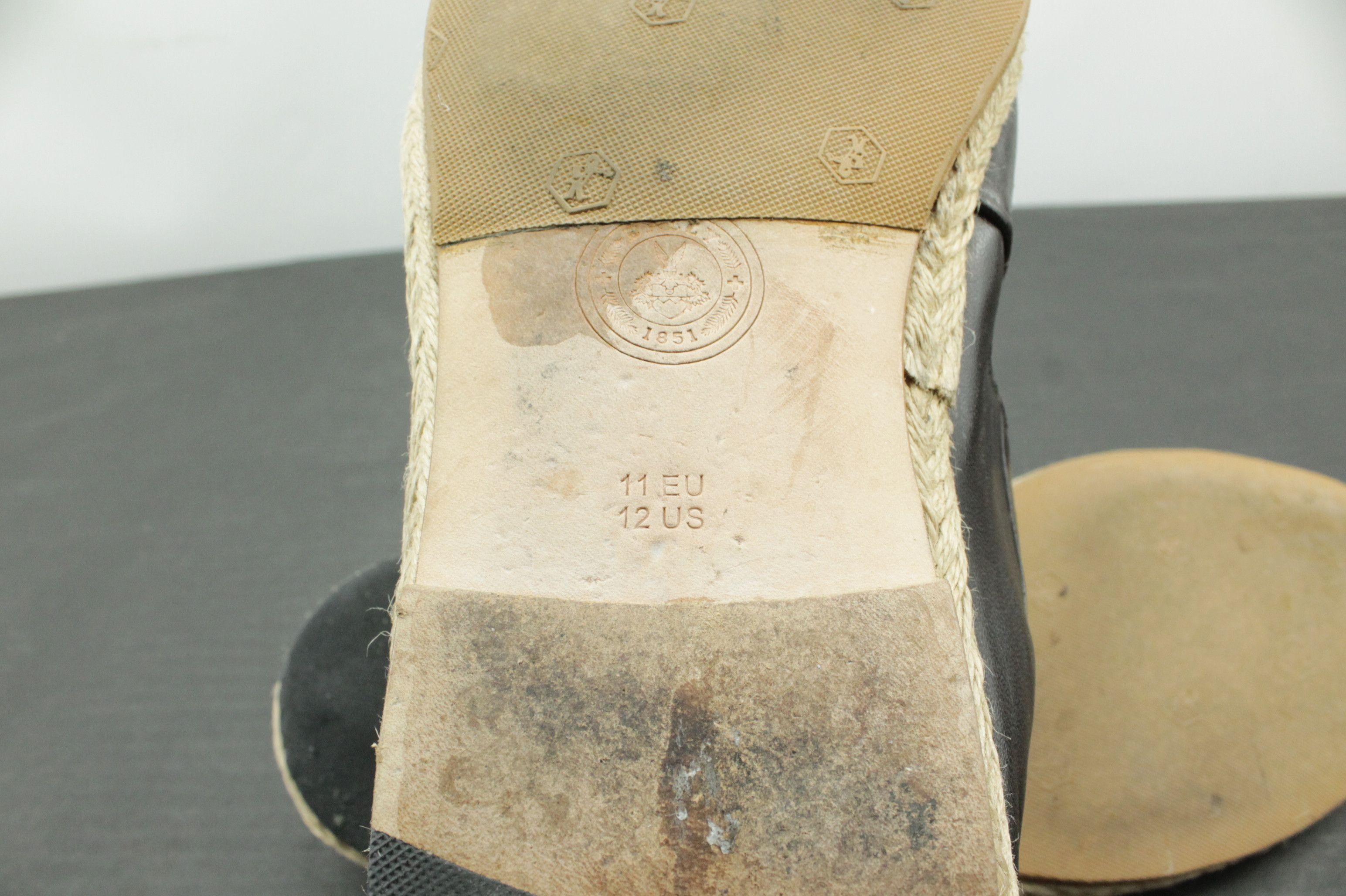 Bally Bally Brown Leather Slip On Espadrilles Shoes Men's 46 Size US 13 / EU 46 - 10 Thumbnail
