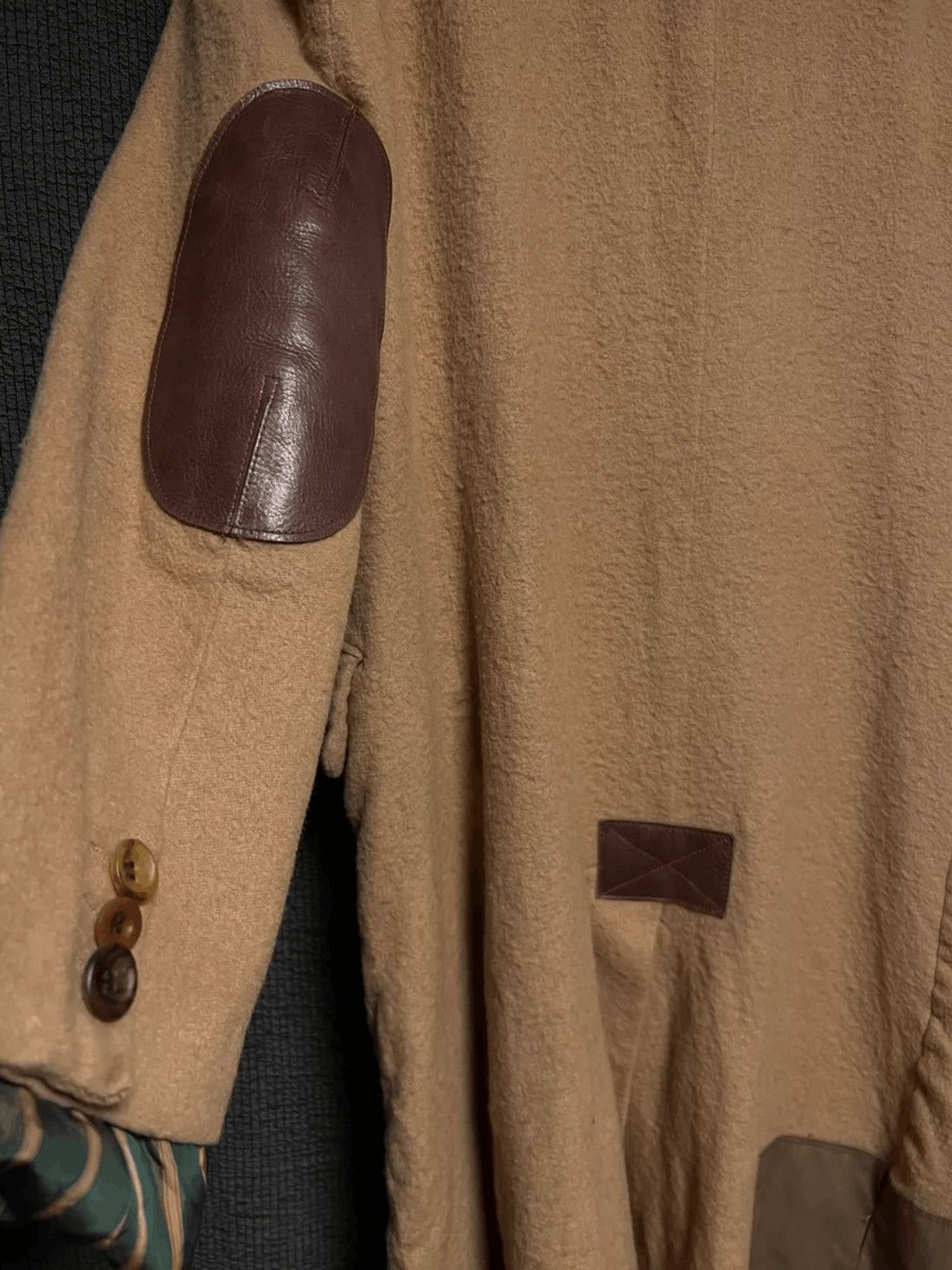 Junya Watanabe Junya Watanabe 13AW Patches Wool Coat Size US M / EU 48-50 / 2 - 4 Thumbnail