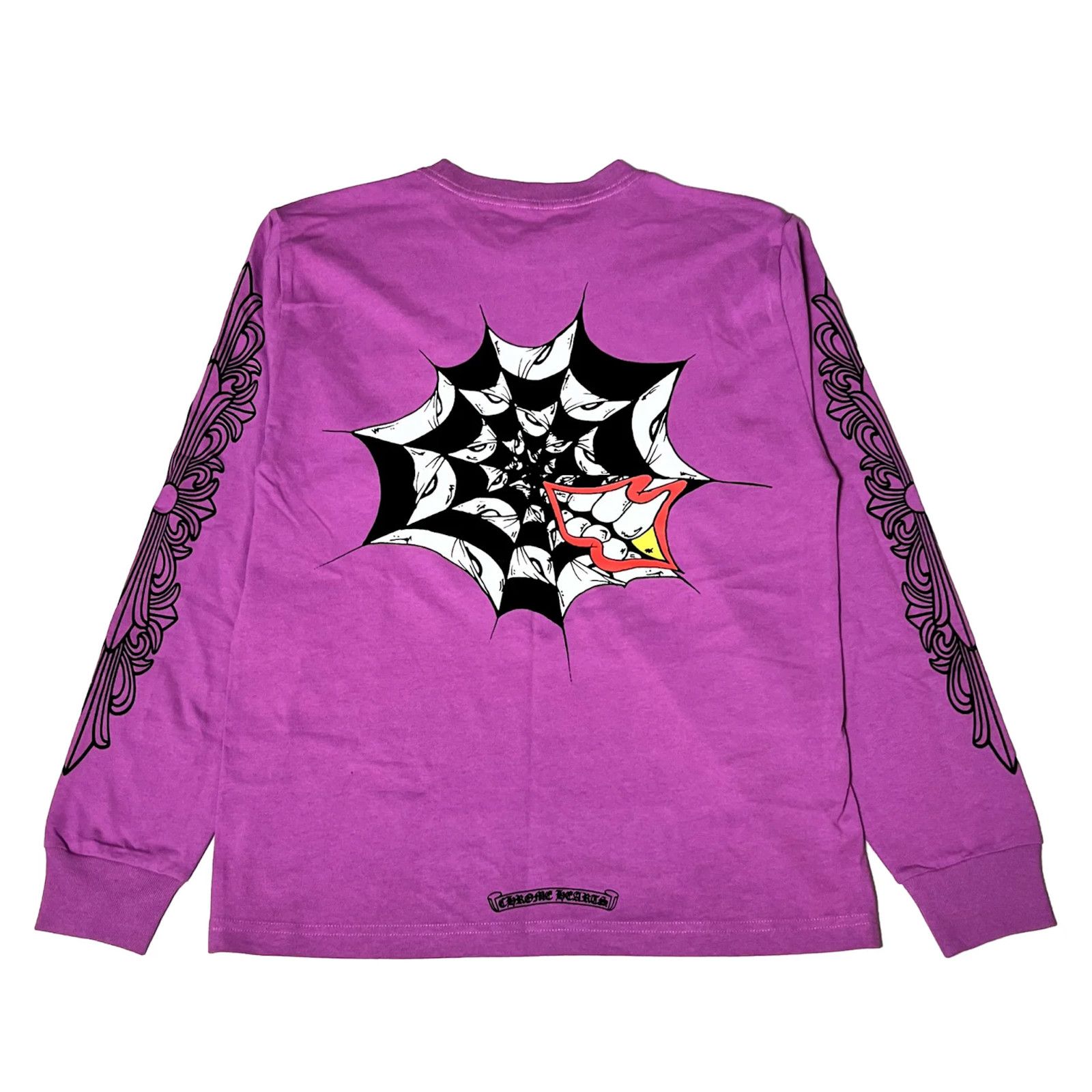 Chrome Hearts Chrome Hearts Matty Boy Spider Web Black Purple Size US L / EU 52-54 / 3 - 1 Thumbnail