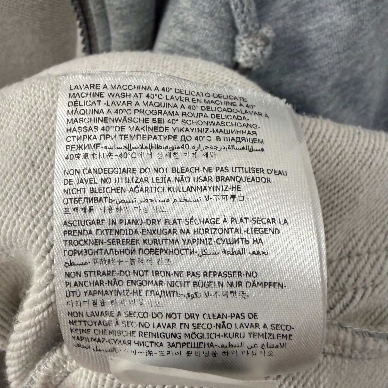 Moncler Moncler Grey Zip-Up Hoodie Tricolor Stripe Logo Sweatshirt Size US S / EU 44-46 / 1 - 9 Thumbnail