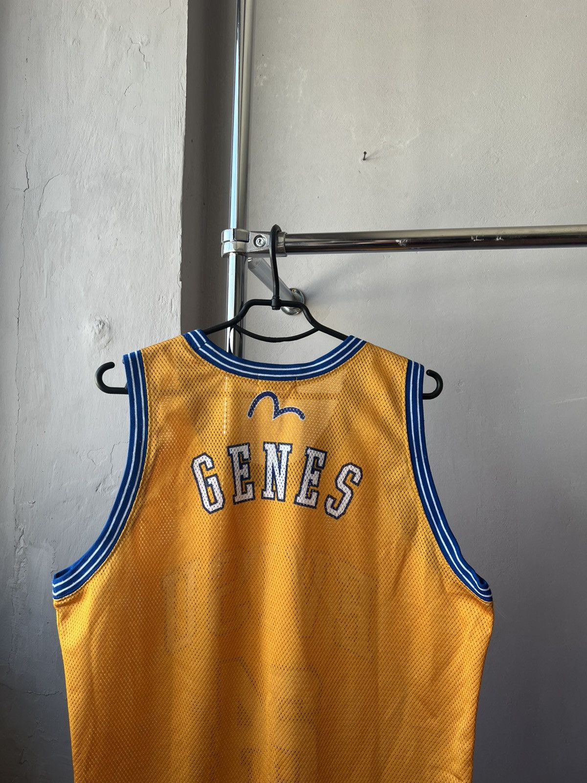 Evisu RARE VINTAGE EVISU X CHAMPION GENES NBA BASKETBALL JERSEY Size US L / EU 52-54 / 3 - 14 Thumbnail