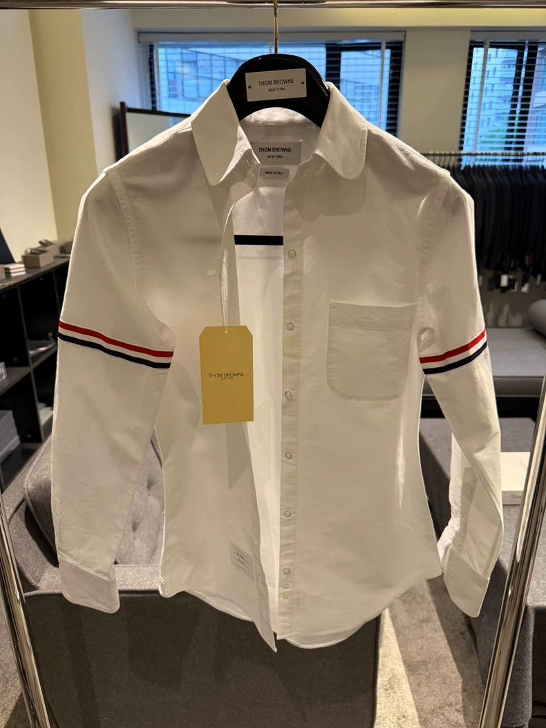 Thom Browne Thom Browne Classic double-sleeved shirt 2505-Nextarrow Size XS / US 0-2 / IT 36-38 - 1 Thumbnail