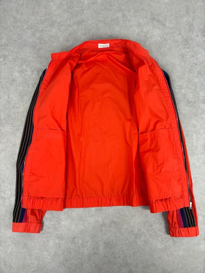 Dries Van Noten Dries Van Noten Red Striped Sleeve Windbreaker Jacket Size US L / EU 52-54 / 3 - 8 Thumbnail