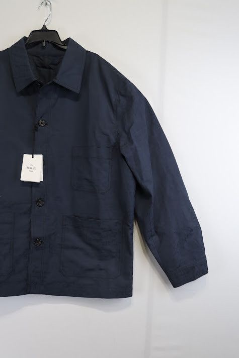 Berluti o1rshd1 Button up Jacket in Navy Blue Size US L / EU 52-54 / 3 - 7 Thumbnail