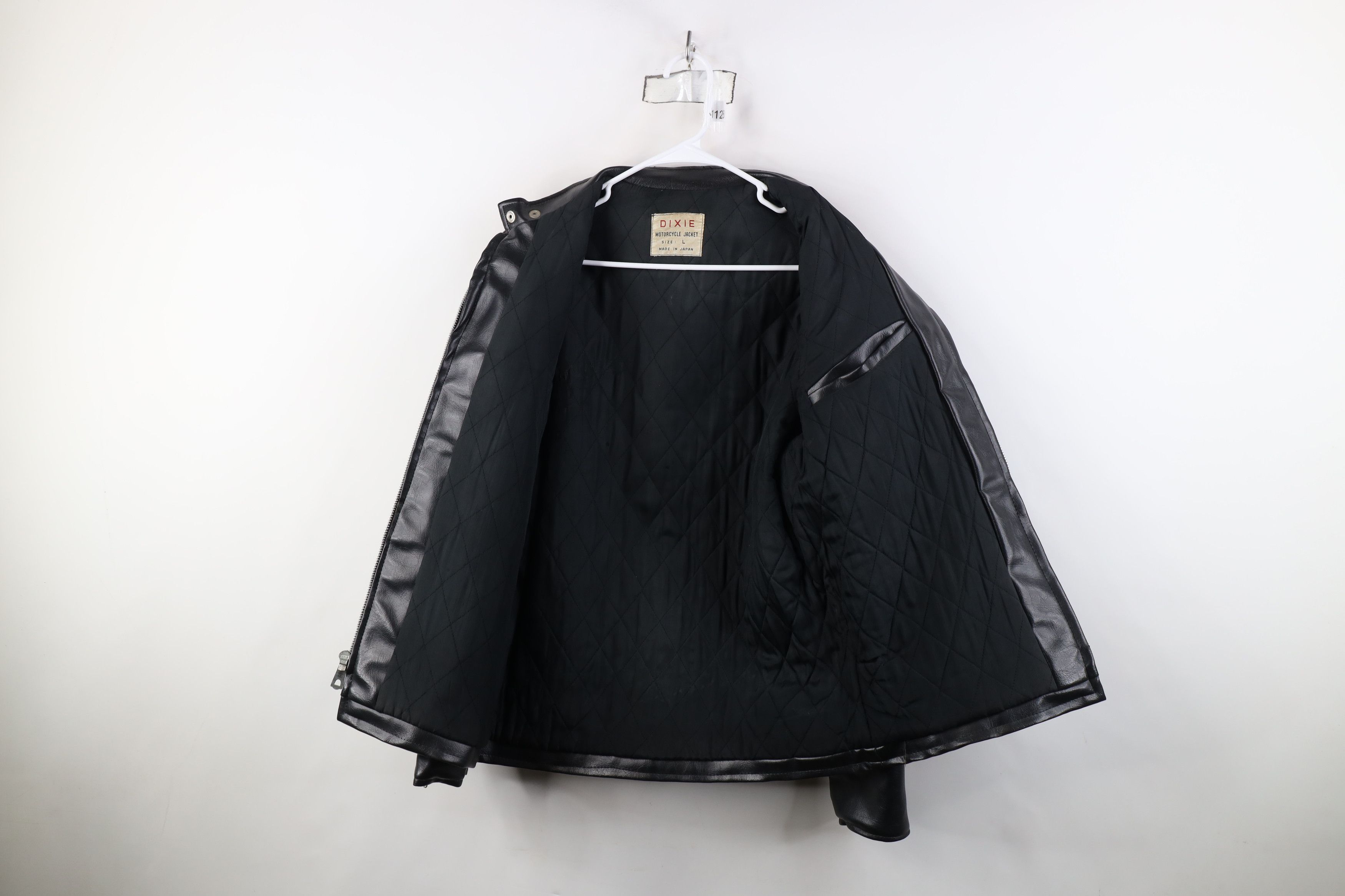 Vintage Vintage 60s 70s Streetwear Leather Cafe Racer Jacket Japan Size US L / EU 52-54 / 3 - 10 Thumbnail