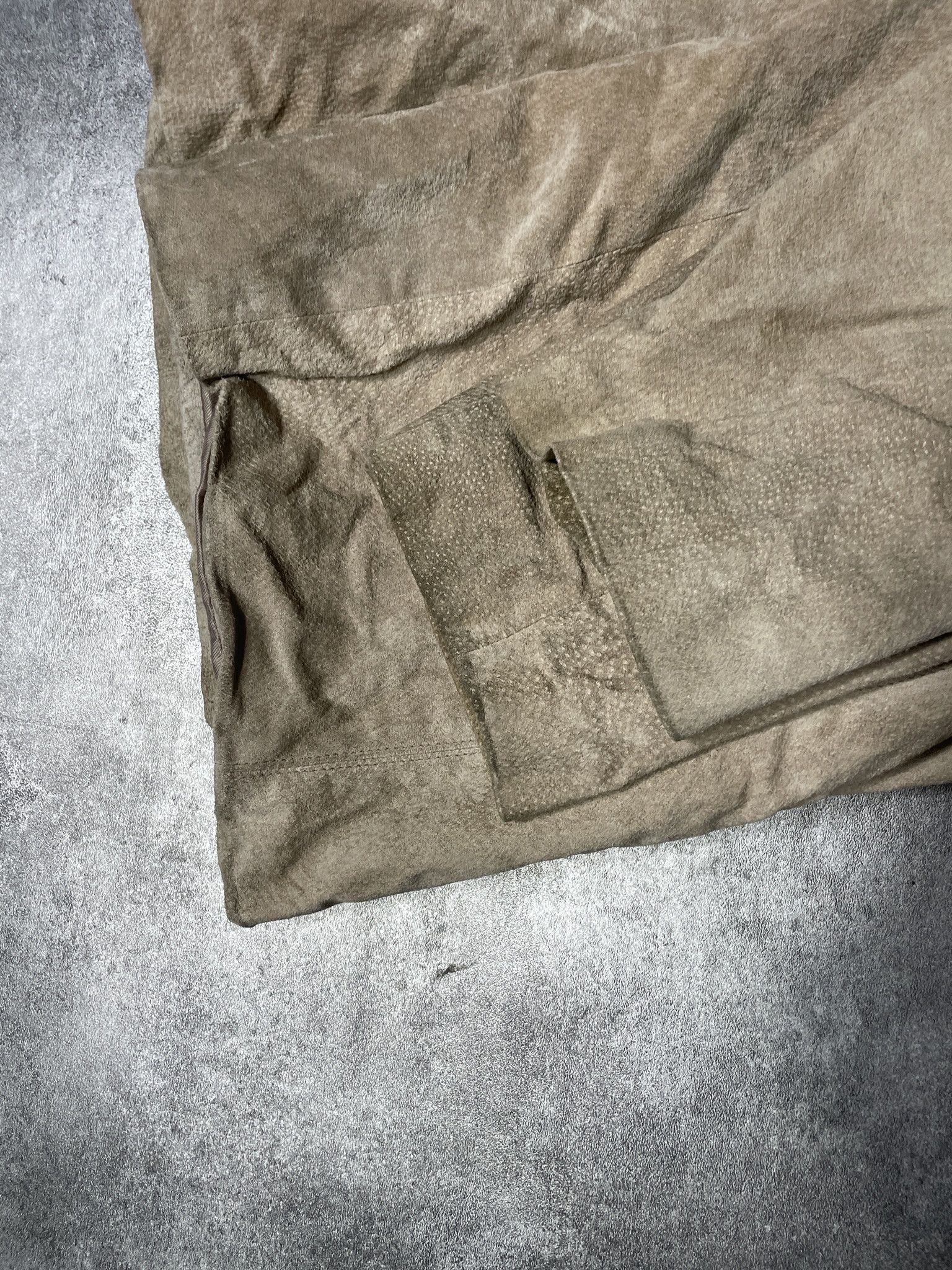 Genuine Leather ❗️RARE❗️Vintage 90s Real Genuine Leather Jacket Solid Size US XL / EU 56 / 4 - 11 Thumbnail