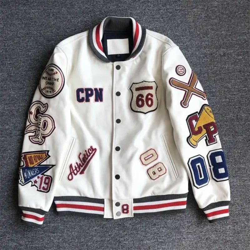 Japanese Brand × Vintage baseball uniform Y2K retro trend leather jacket Size US L / EU 52-54 / 3 - 3 Thumbnail