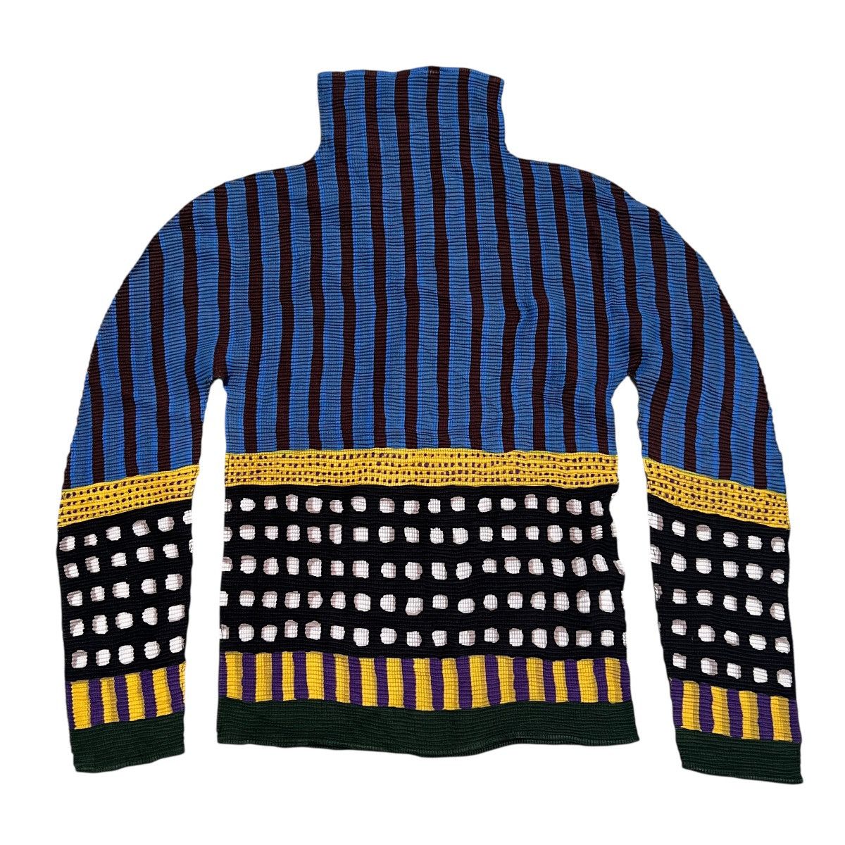 Issey Miyake 🔥 Issey Miyake Me Pleated Long Sleeve Size US S / EU 44-46 / 1 - 9 Thumbnail