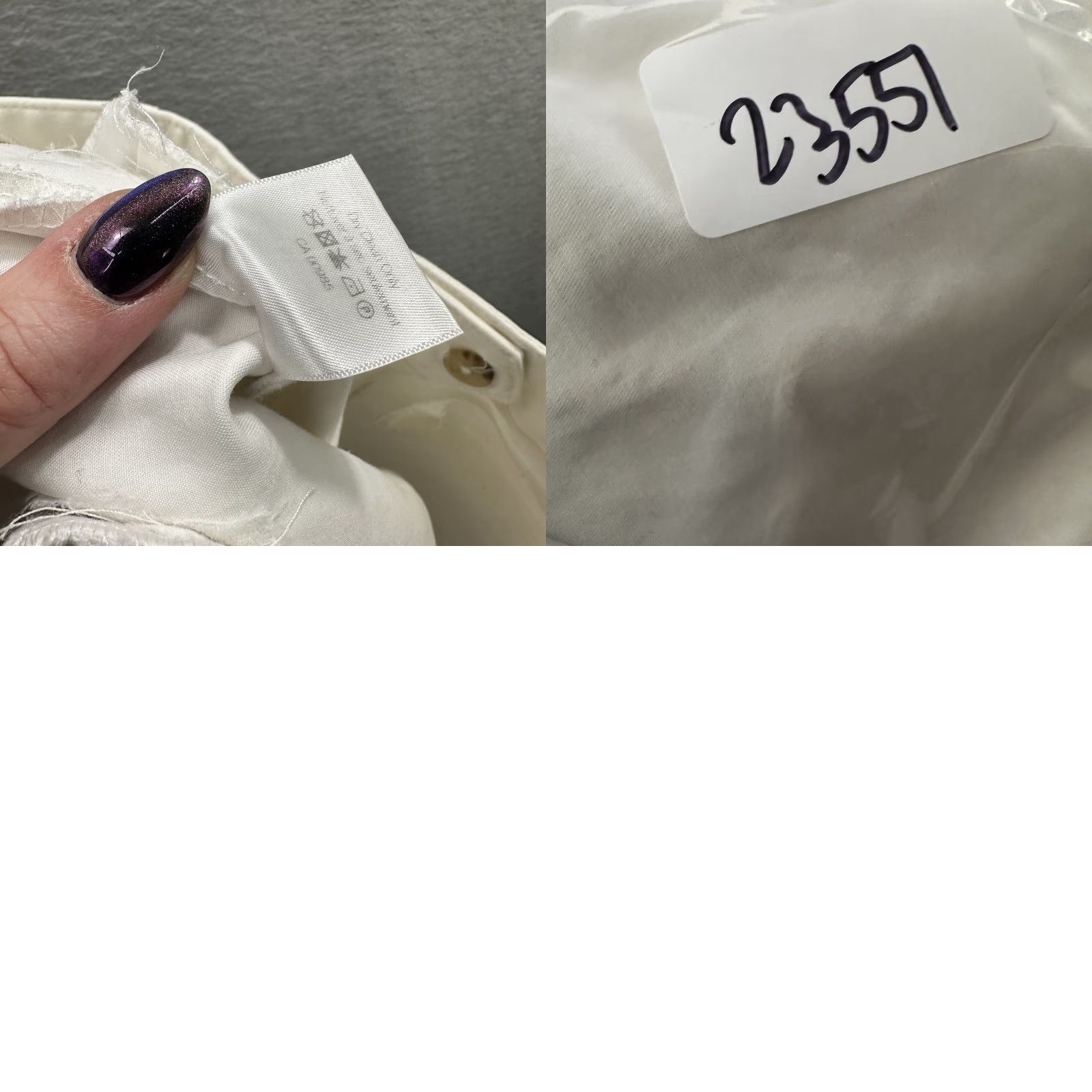 Veronica Beard VERONICA BEARD Pants Womens 2 Skinny Zip Ankle WHT Cotton Elastane Casual Business Workwear 2 White Slim Twill Zipper Pockets Street USA 90s? Size 26" / US 2 / IT 38 - 10 Thumbnail
