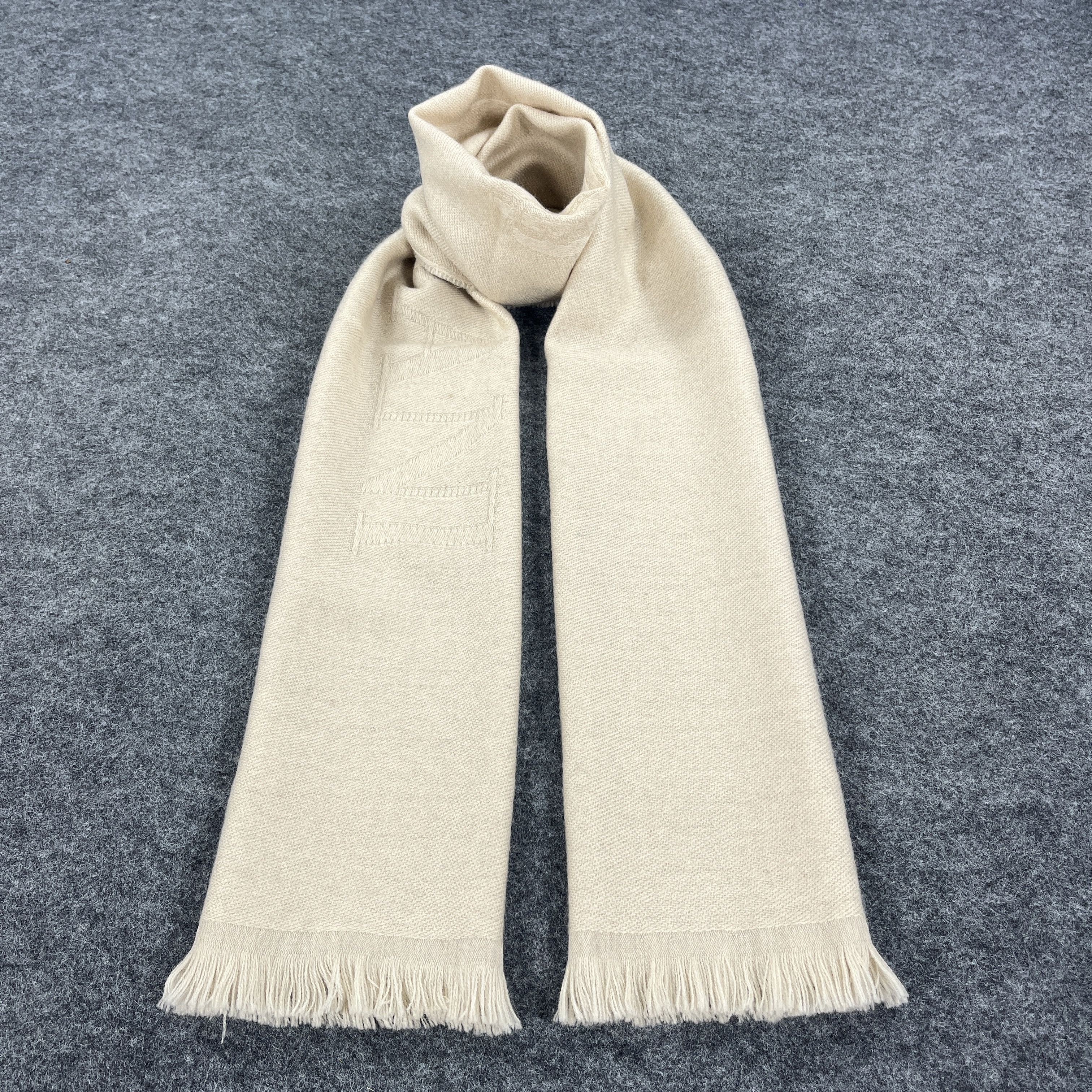 Emporio Armani × Vintage Emporio Armani Scarf / Muffler / Neckwear T866 Size ONE SIZE - 1 Thumbnail