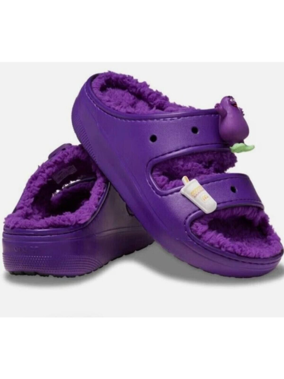 Crocs Crocs McDonald's Classic Cozzzy "Grimace" 209392-510 Size US 6 / IT 36 - 8 Thumbnail