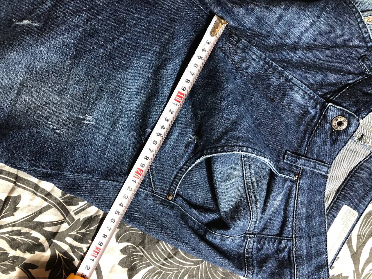 Diesel × Japanese Brand Crazy Crash Dirty Baggy Faded Jean Japan Avant Garde Style Size US 27 - 11 Thumbnail