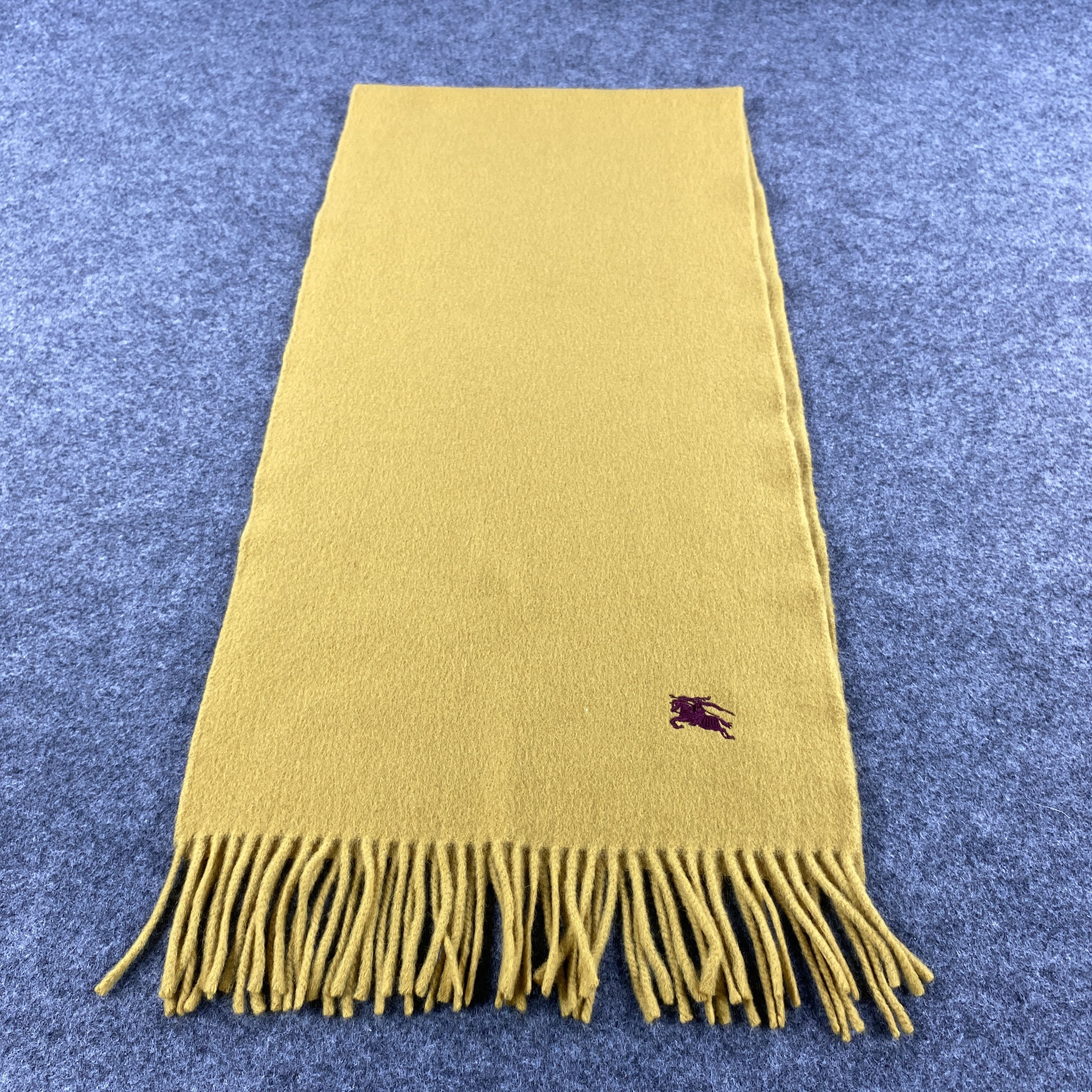 Burberry × Vintage Burberry Scarf # Muffler # Neckwear # D551 Size ONE SIZE - 4 Thumbnail