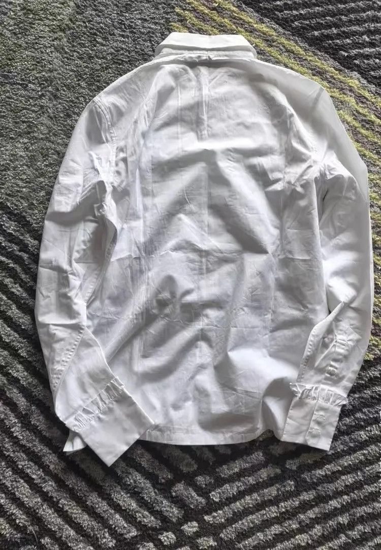 Prada Sz 40 prada runway formal neck shirt Size US L / EU 52-54 / 3 - 3 Thumbnail