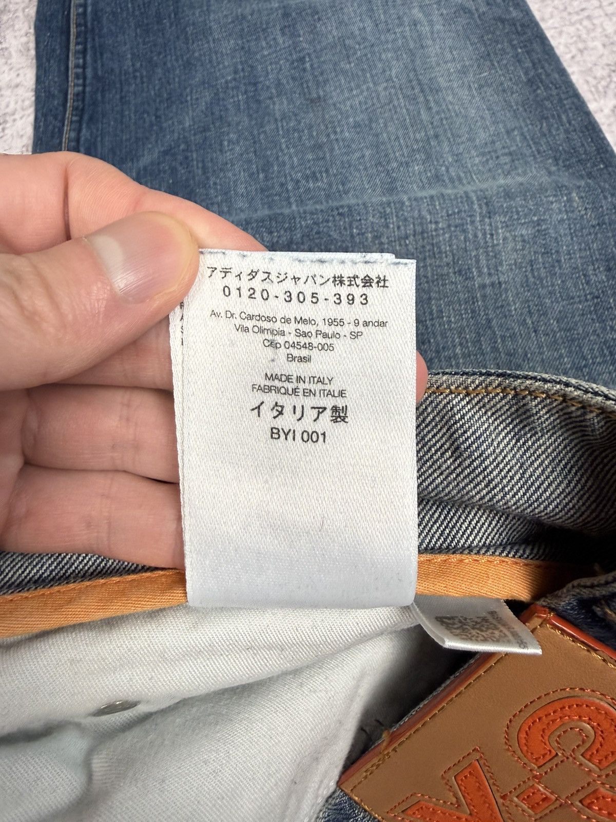 Y-3 Rare vintage blue Adidas Y-3 Yohji Yamamoto jeans Size US 38 / EU 54 - 14 Thumbnail