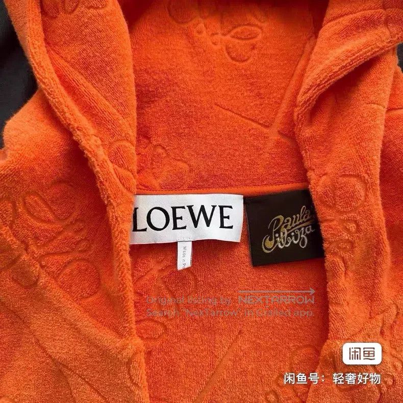 Loewe LOEWE Hooded Long Sleeve Jacket with Full Print Bathrobe P Size US M / EU 48-50 / 2 - 6 Thumbnail