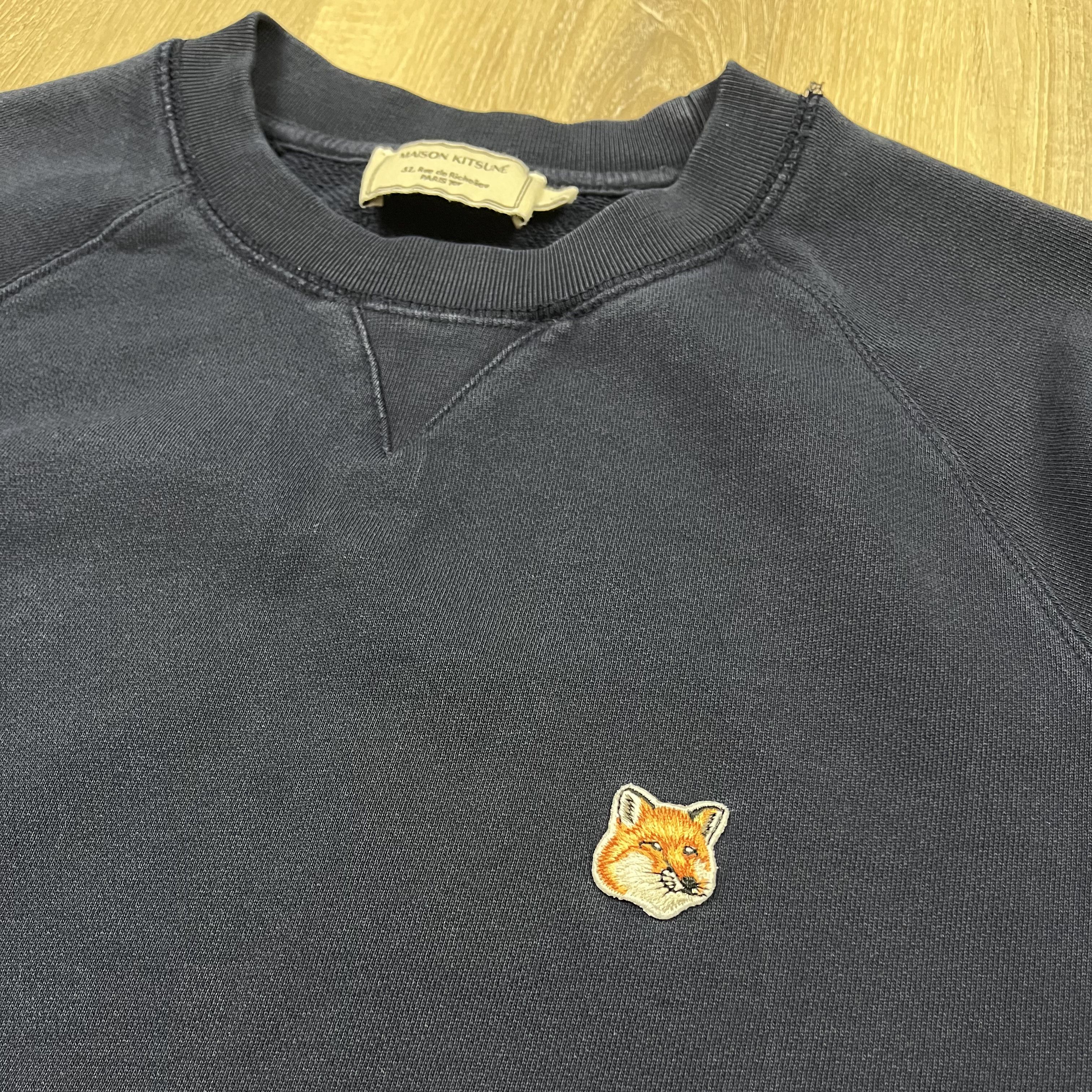 Maison Kitsune Maison Kitsune Fox Head Patch Classic Sweatshirt Size US S / EU 44-46 / 1 - 4 Thumbnail