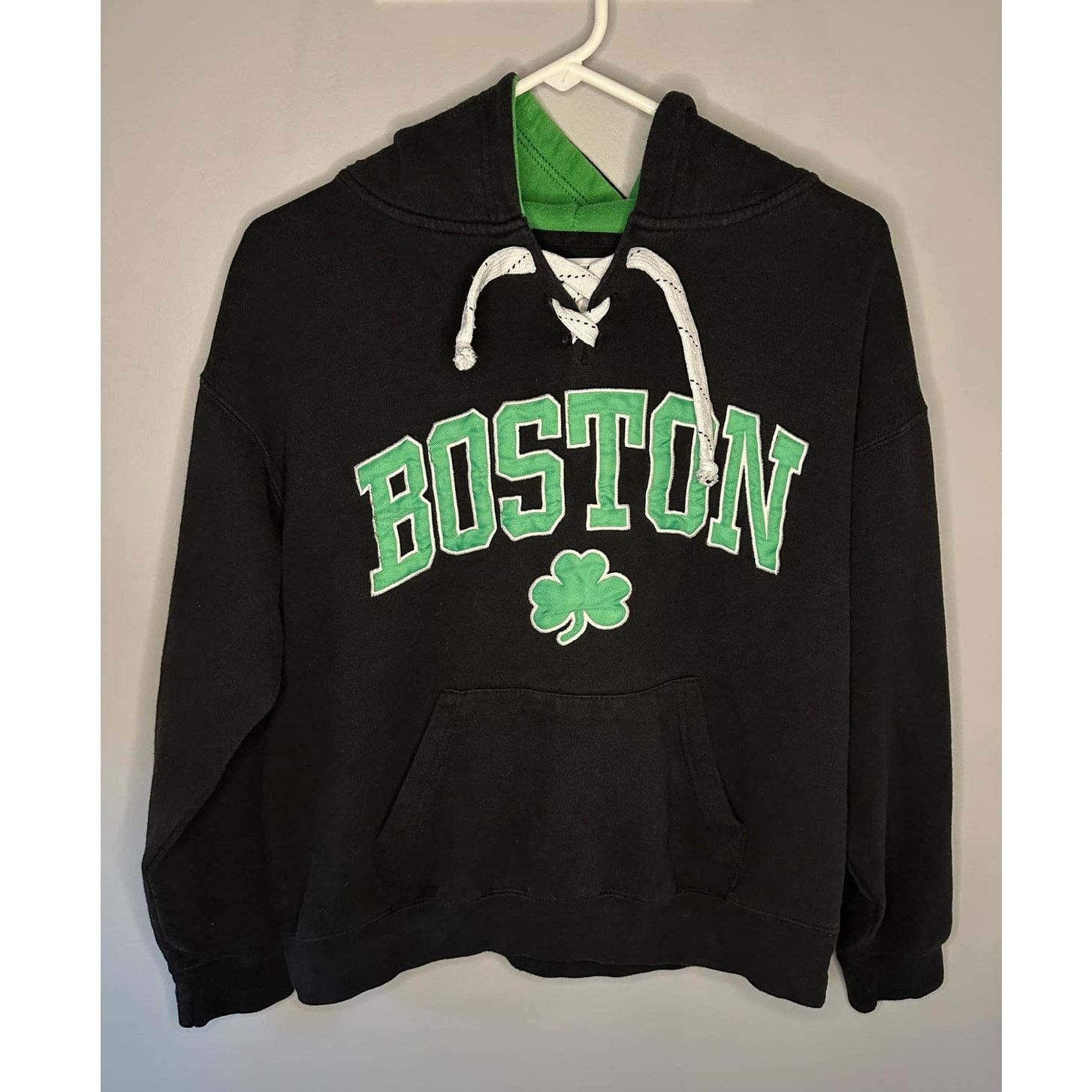 Other Bay State Apparel Boston Celtic Long Sleeve Hoodie Black S Size US S / EU 44-46 / 1 - 1 Thumbnail