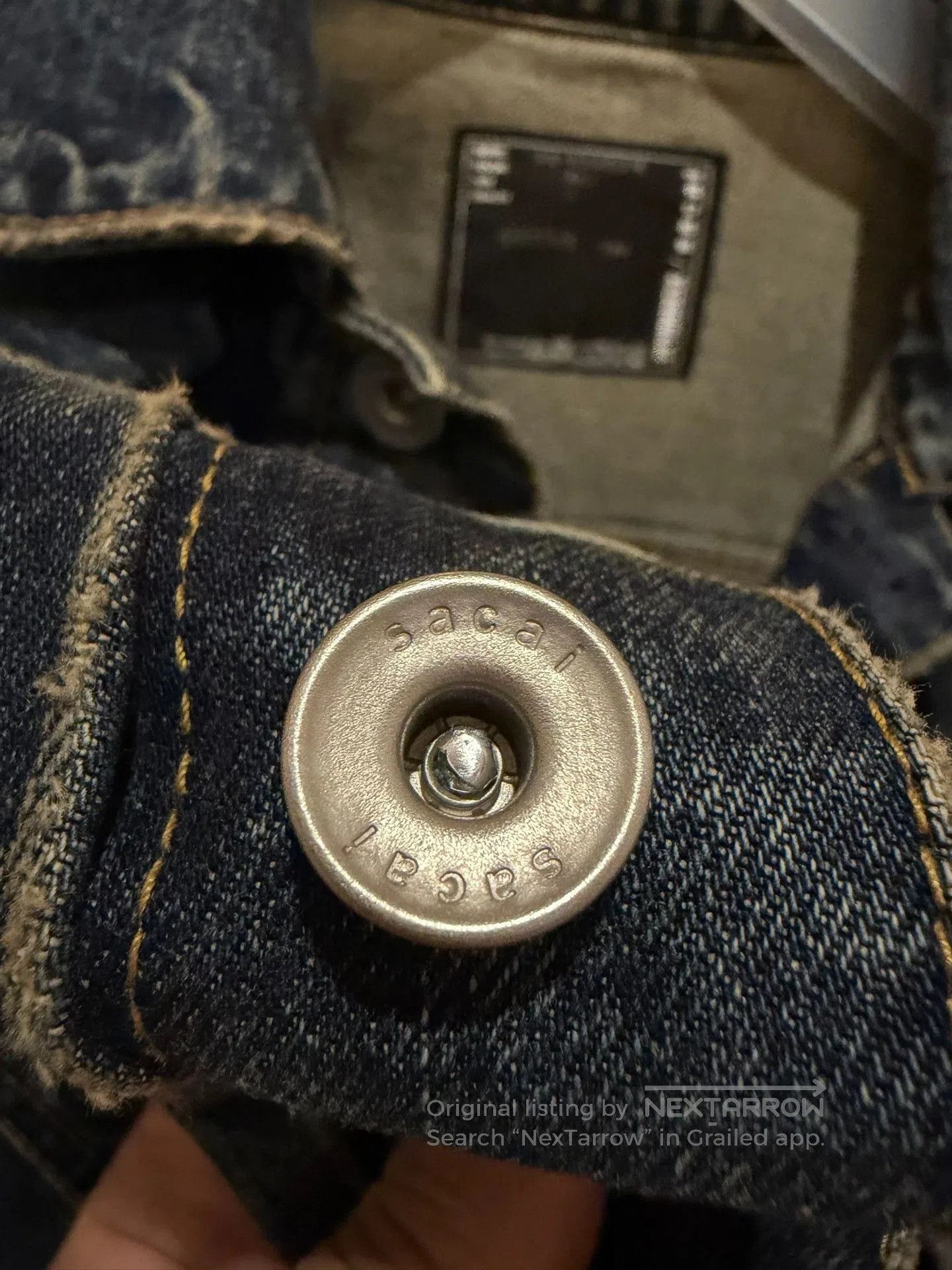 Visvim sacai 23AW Type I Denim Jacket. Size US M / EU 48-50 / 2 - 5 Thumbnail
