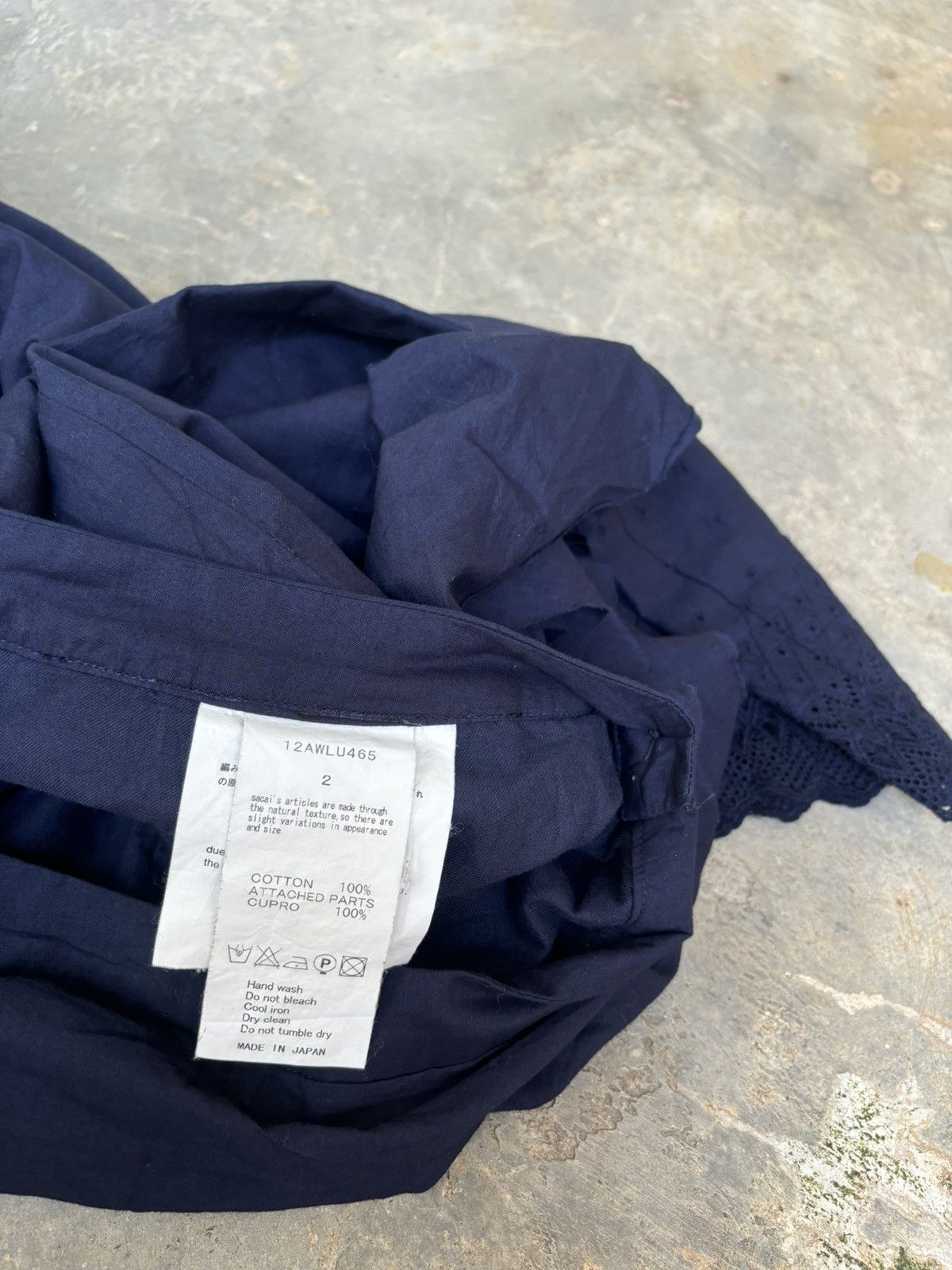 Sacai Sacai Luck Luxury Women's Pants Size 30" / US 8 / IT 44 - 10 Thumbnail