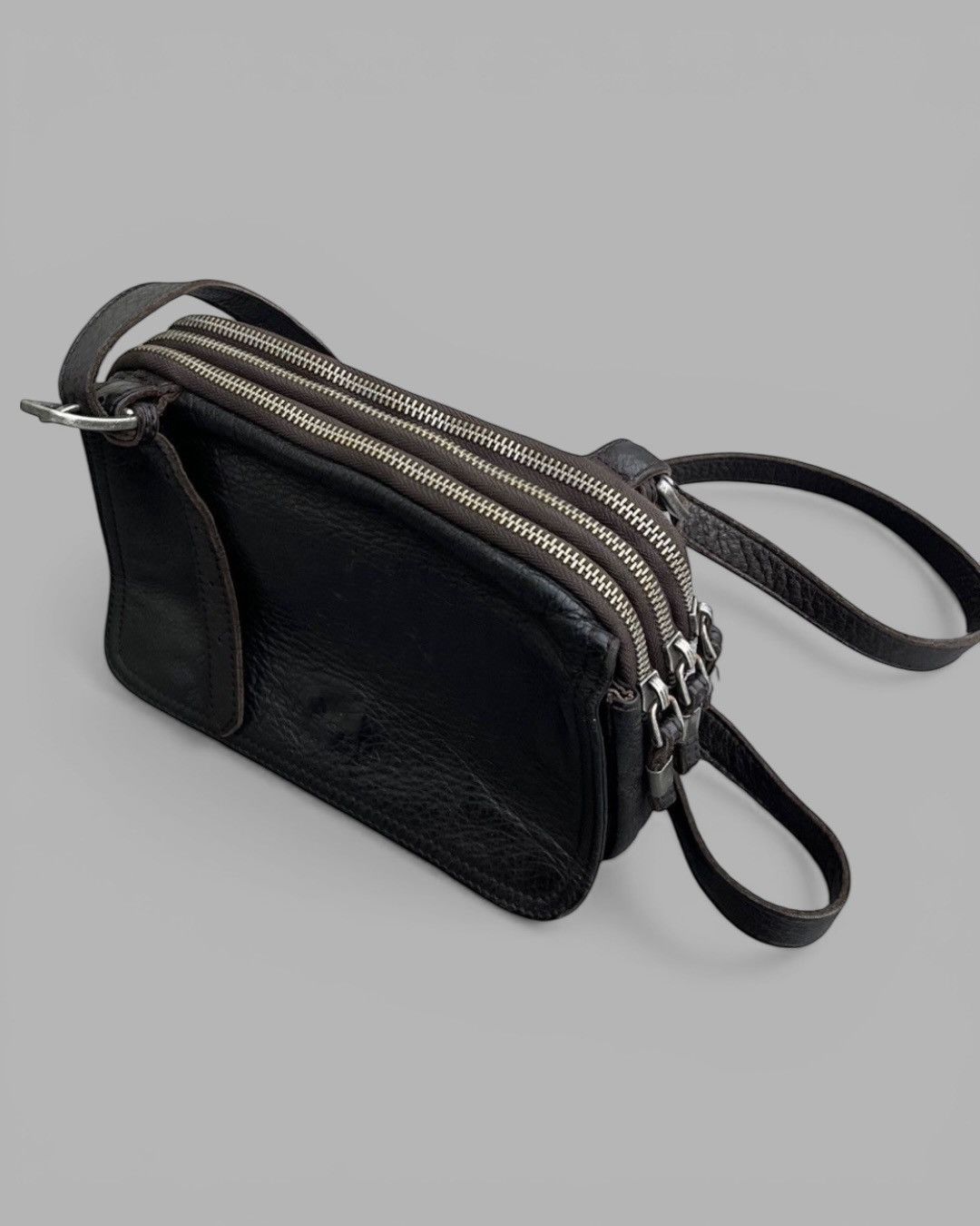 LIEBESKIND BERLIN Vintage L.BERLIN Margiela Style Multi Zipped Crossbody Bag Size ONE SIZE - 1 Thumbnail