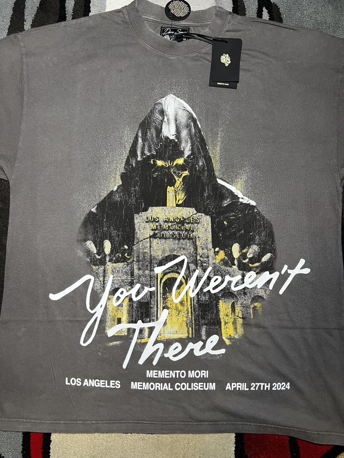 Darc Sport Darc Sport Wolves Club Momento Mori Size XL Grey shirt NWT Size US XL / EU 56 / 4 - 3 Thumbnail