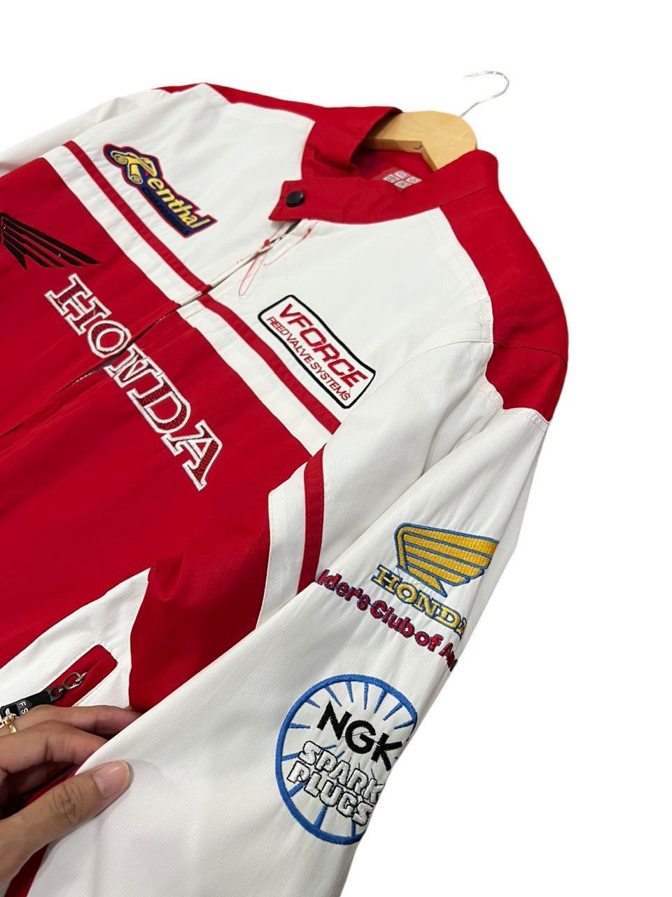 HONDA* Honda *DANBIRD* Onward * racing jacket * nylon * hood