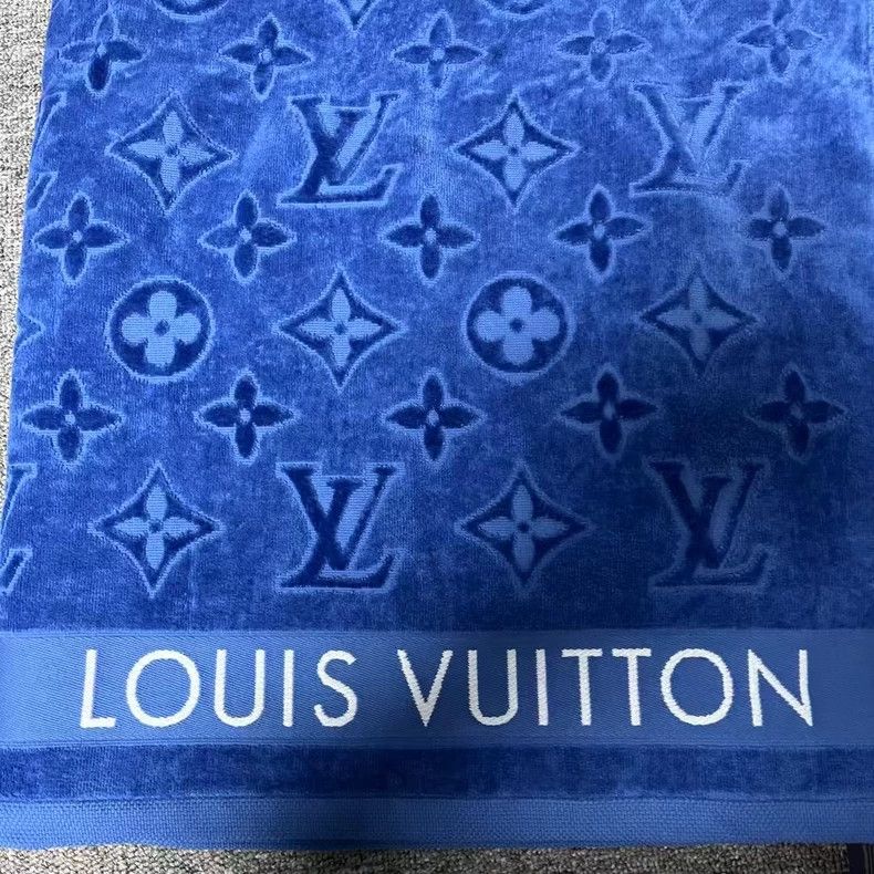 Other Louis Vuitton Midnight Blue Beach Towel Towel Bath Towel Size ONE SIZE - 2 Thumbnail