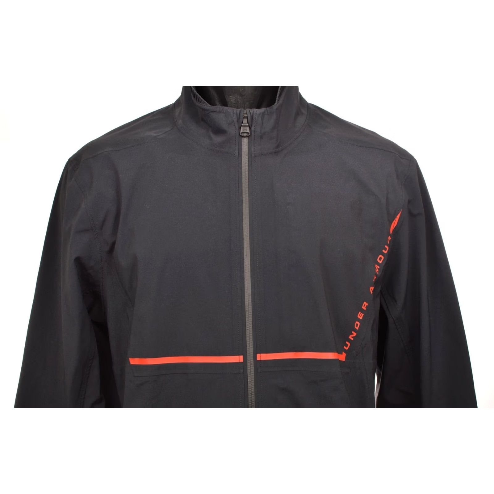 Under Armour DDP Under Armour Gore-Tex Storm Paclite Black Track Jacket M Mens Windbreaker Jacket Size US M / EU 48-50 / 2 - 2 Thumbnail