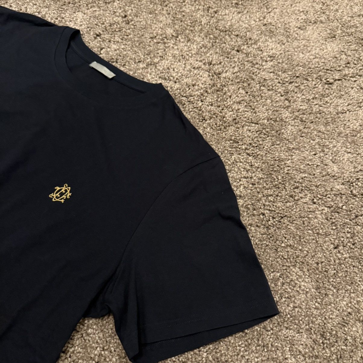 Dior Navy blue christian dior homme diamond logo CD t-shirt tee t Size US XXL / EU 58 / 5 - 2 Thumbnail