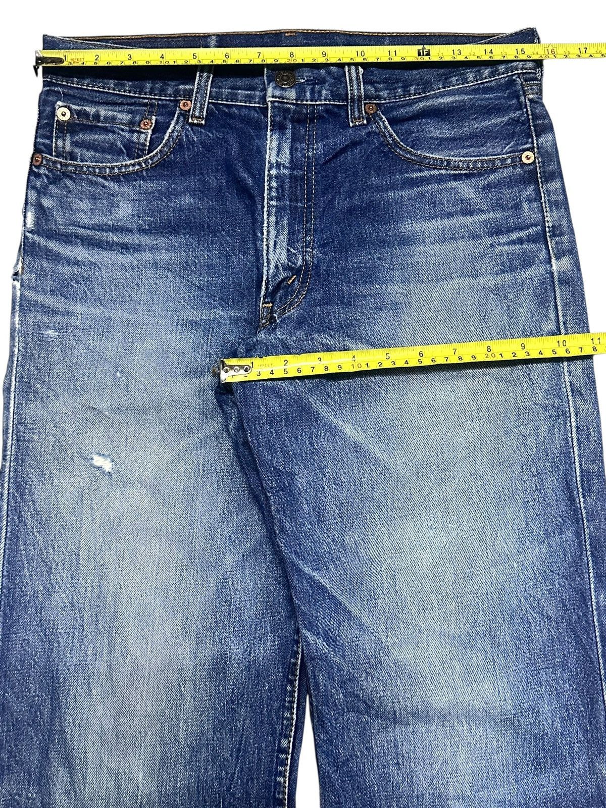Levi's Levis 508 Vintage Baggy Loose Style Distressed & Faded Size US 31 - 14 Thumbnail