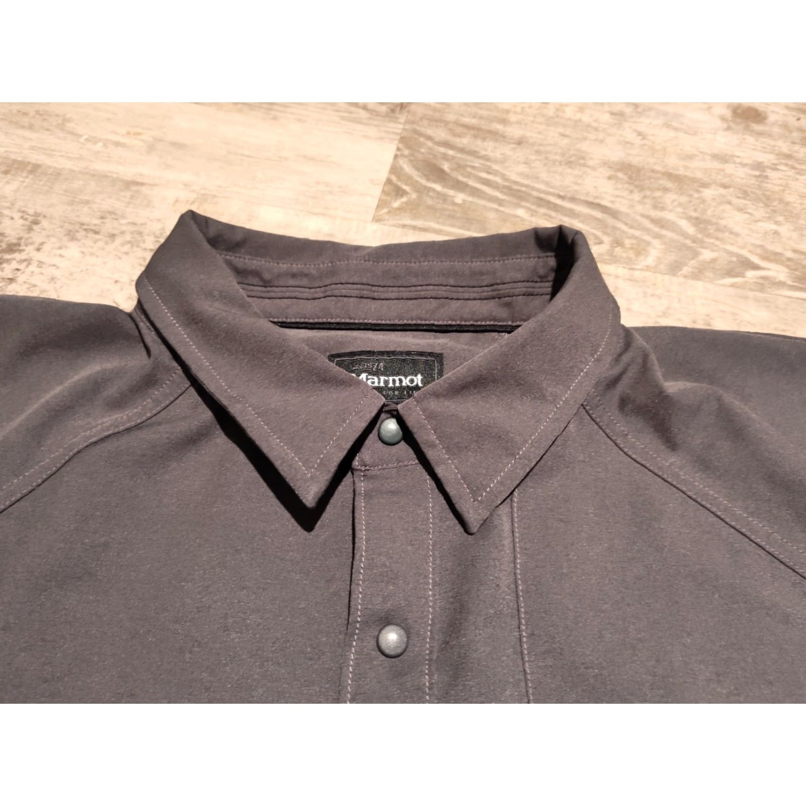 Marmot Marmot Danfield Polo Shirt Men's 2XL Slate Gray Stretch Performance Utility Size US XXL / EU 58 / 5 - 4 Thumbnail