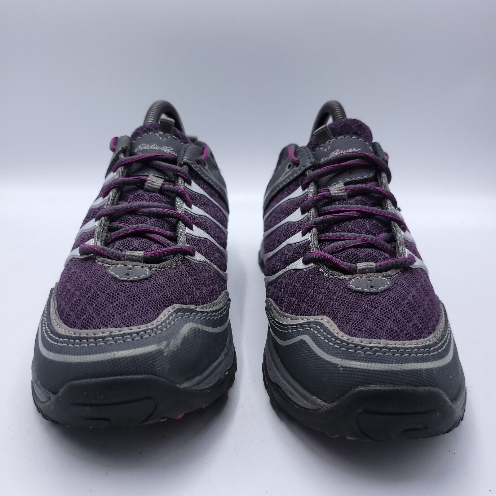 Eddie Bauer Eddie Bauer Athletic Shoe Women Size 8 6031-512 Black Purple Size US 8 / IT 38 - 2 Thumbnail