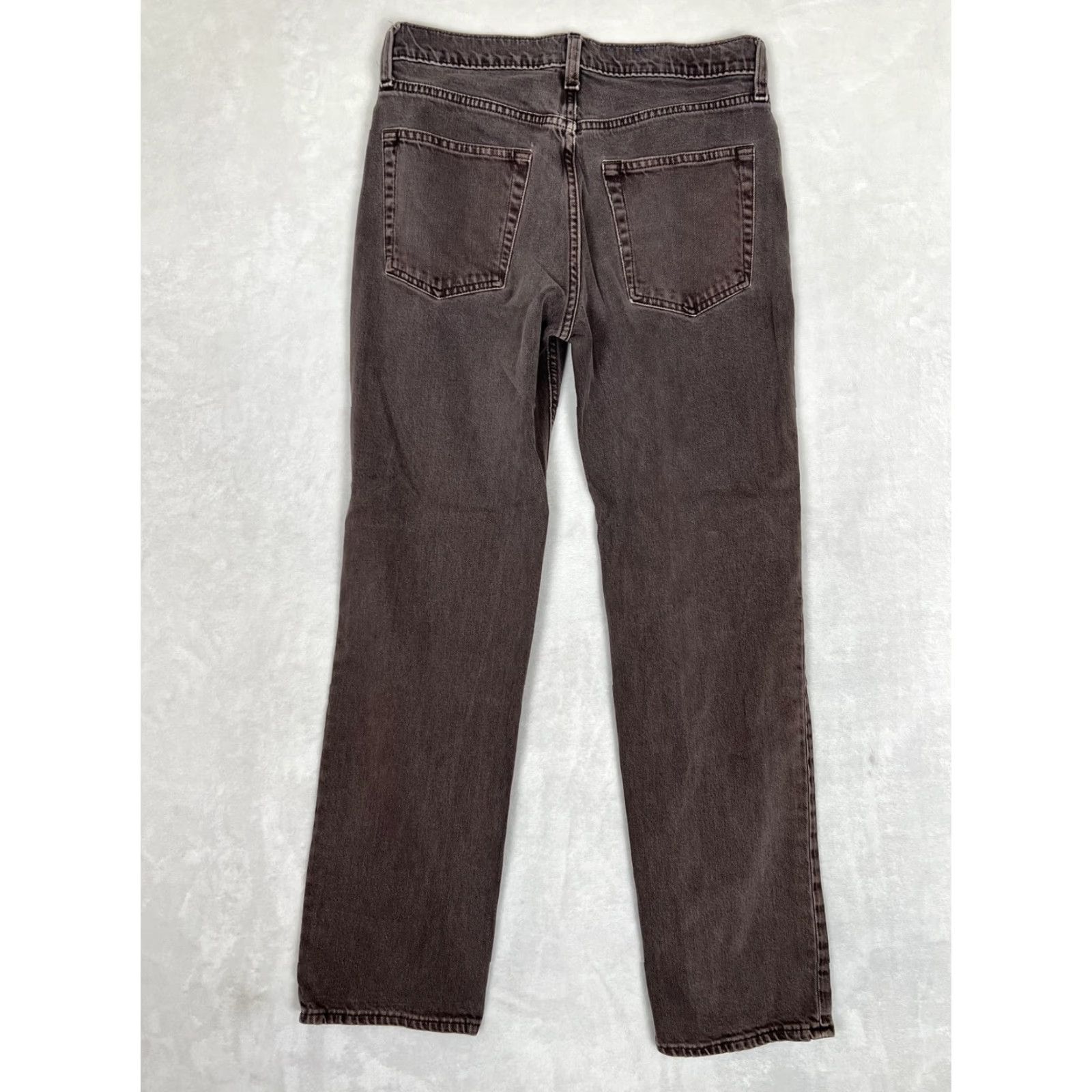 Gap Gap 90s Loose Mid Rise Jeans Womens 25 Brown Straight Leg Relaxed Denim Size 42" / US 20 - 6 Thumbnail