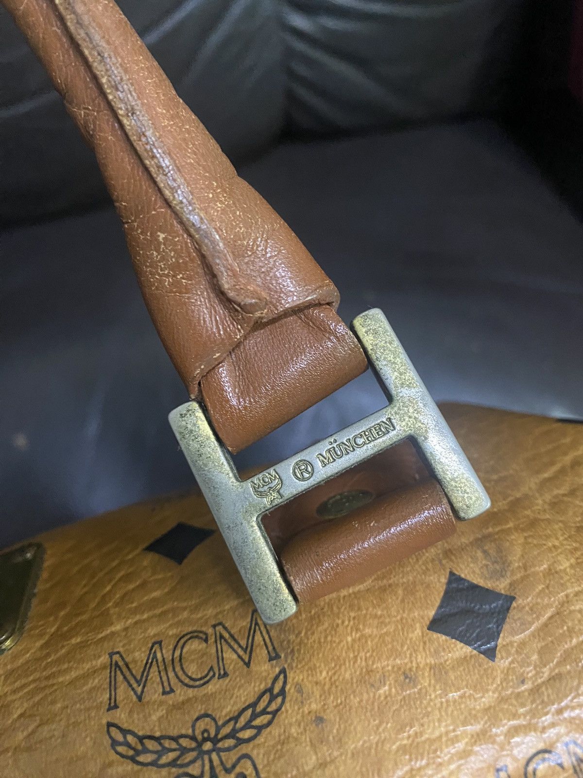 MCM Authentic Vintage MCM Monogram Speedy 30 Hand Bag Size ONE SIZE - 19 Thumbnail