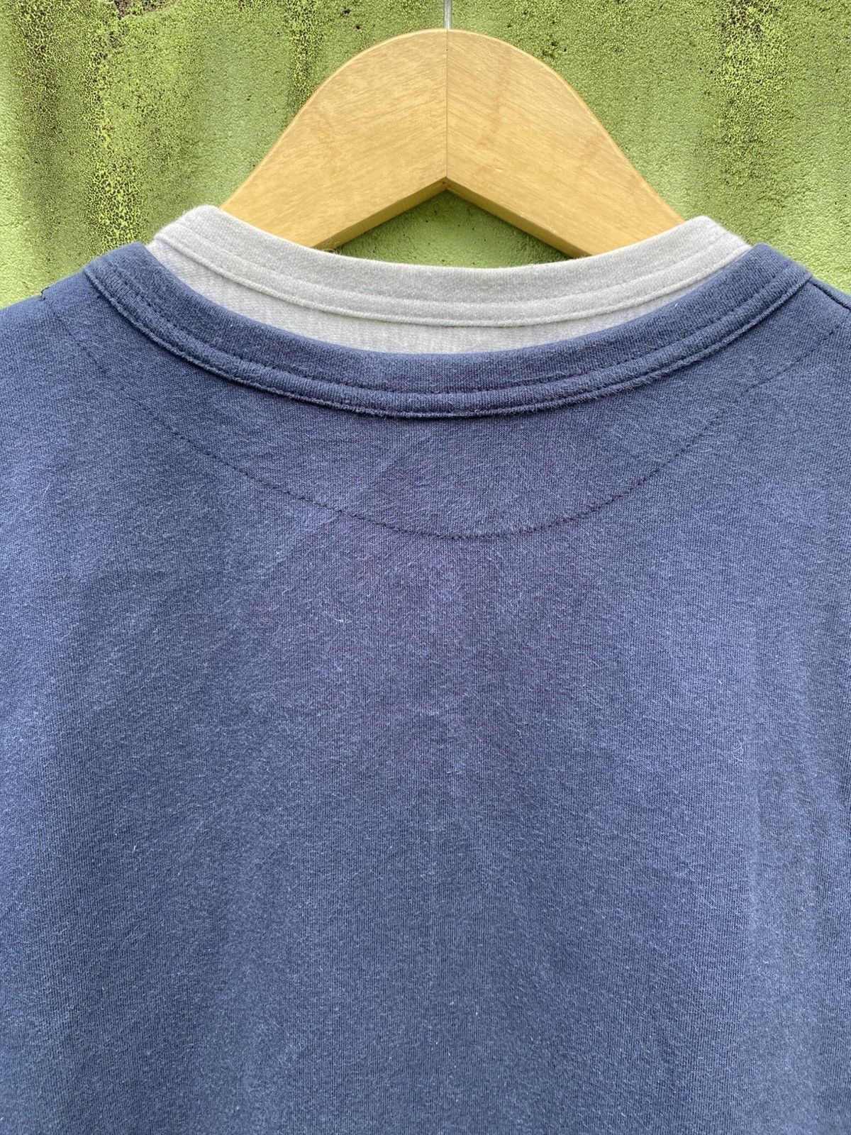 Japanese Brand Japanese Vintage Brillian Luxury Mania Henley Longsleeve Tee Size US L / EU 52-54 / 3 - 10 Thumbnail