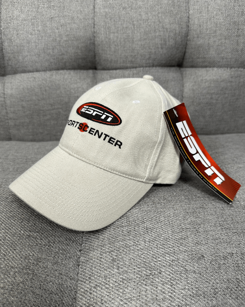 Vintage NWT - Vintage ESPN SportsCenter Strap Back Cap Hat Size ONE SIZE - 2 Thumbnail