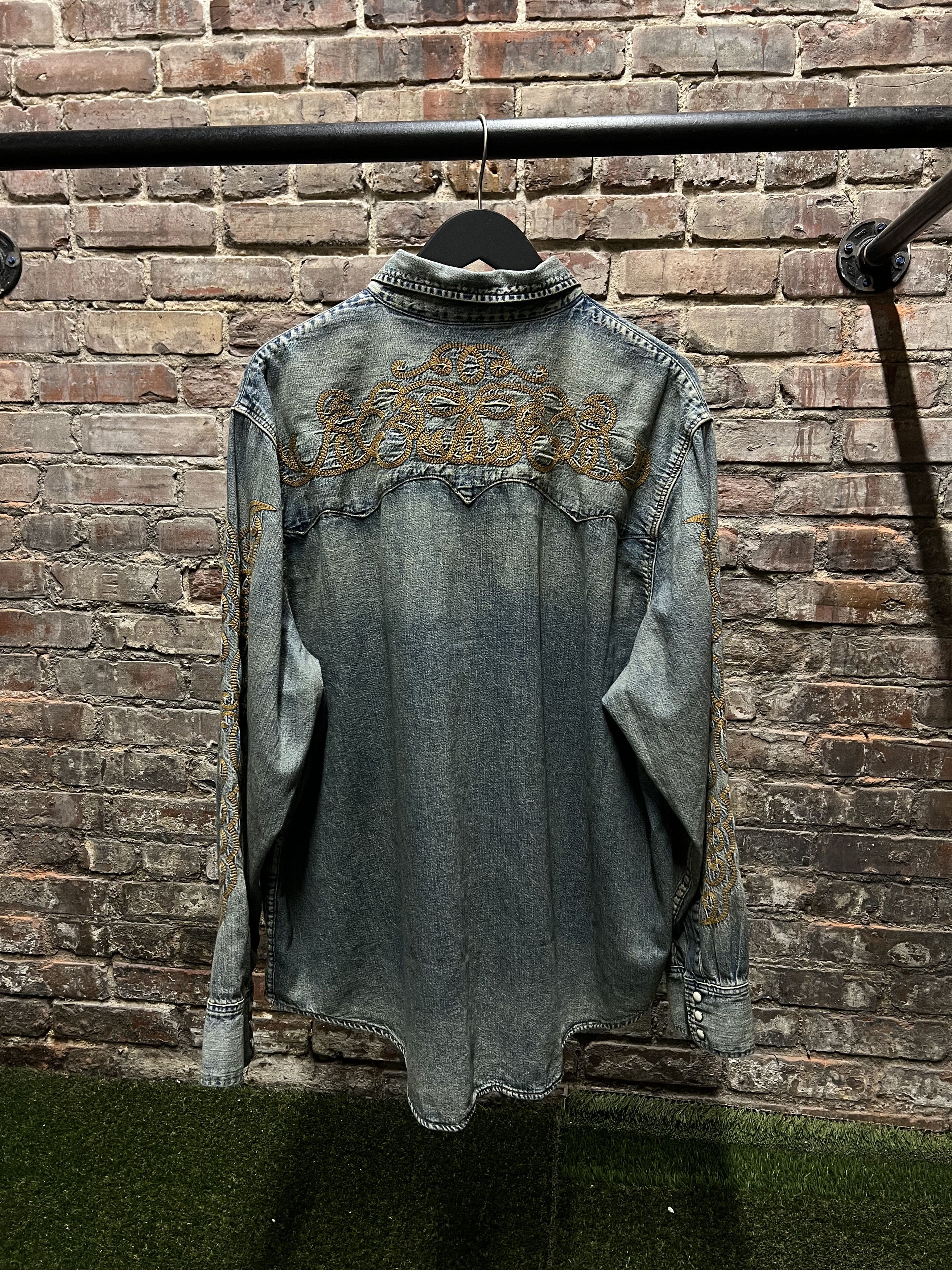 DENIM TEARS Denim Tears Western Stitch Button Up L/S Size US L / EU 52-54 / 3 - 3 Thumbnail