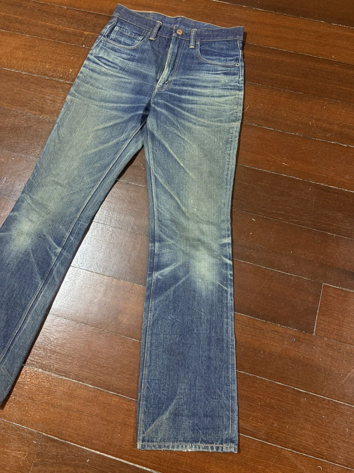 Warehouse Rare vintage Warehouse 107 nice feded rework distressed Size US 29 - 4 Thumbnail