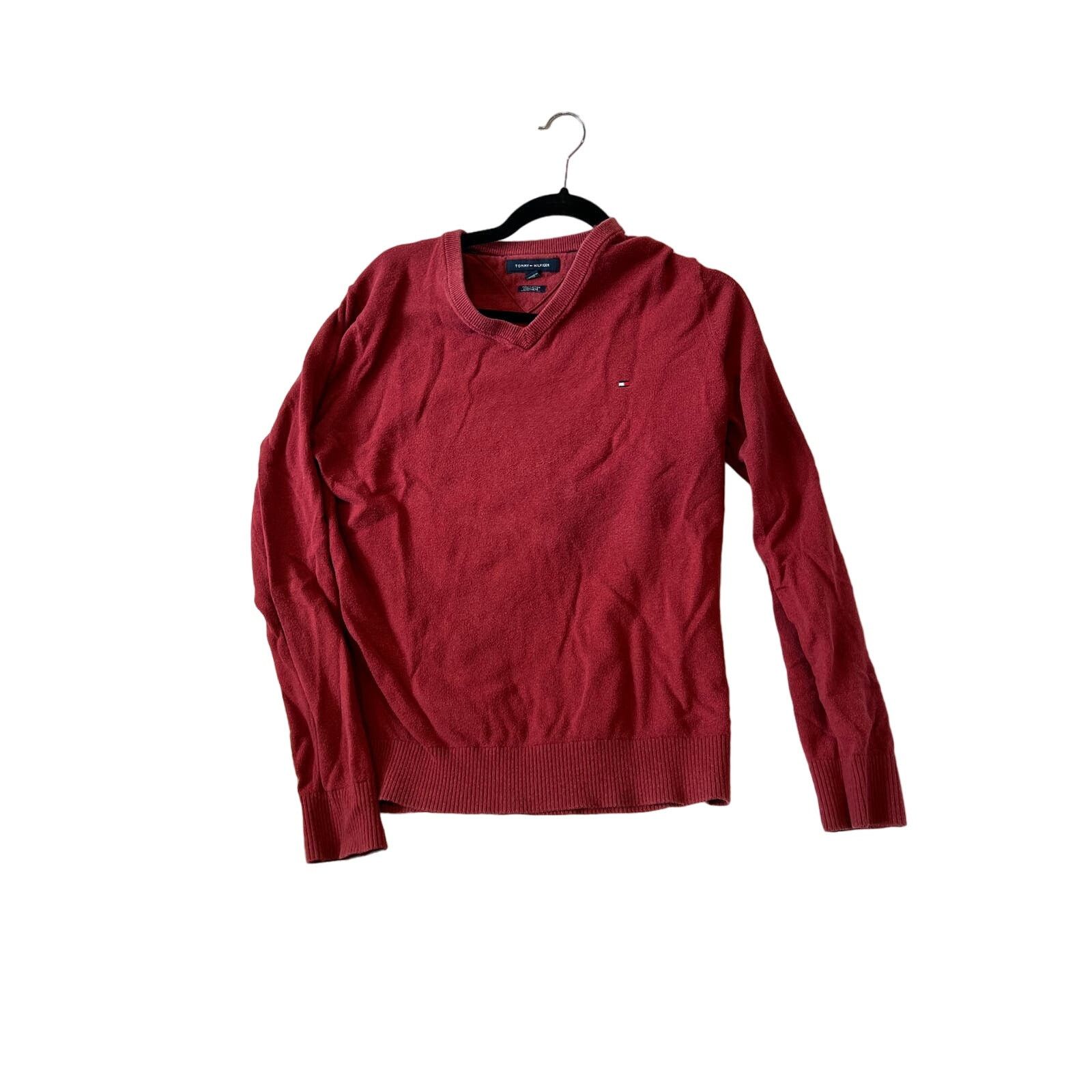 Perry Ellis Perry Ellis V-Neck Preppy Sweater Mens S Size US S / EU 44-46 / 1 - 1 Thumbnail