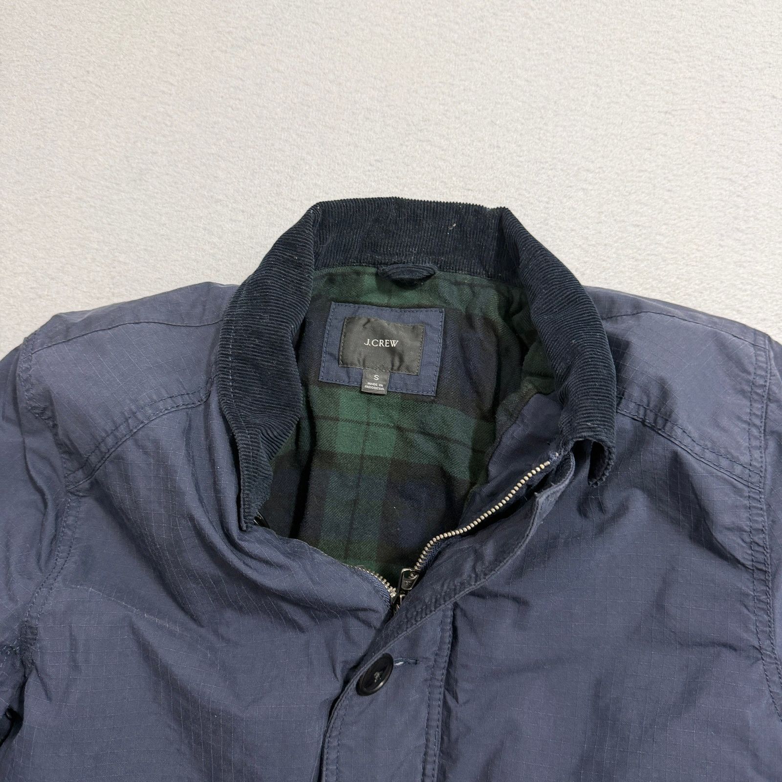 J.Crew J Crew Highland Skye Jacket Men's Small Navy Blue Corduroy Size US S / EU 44-46 / 1 - 3 Thumbnail