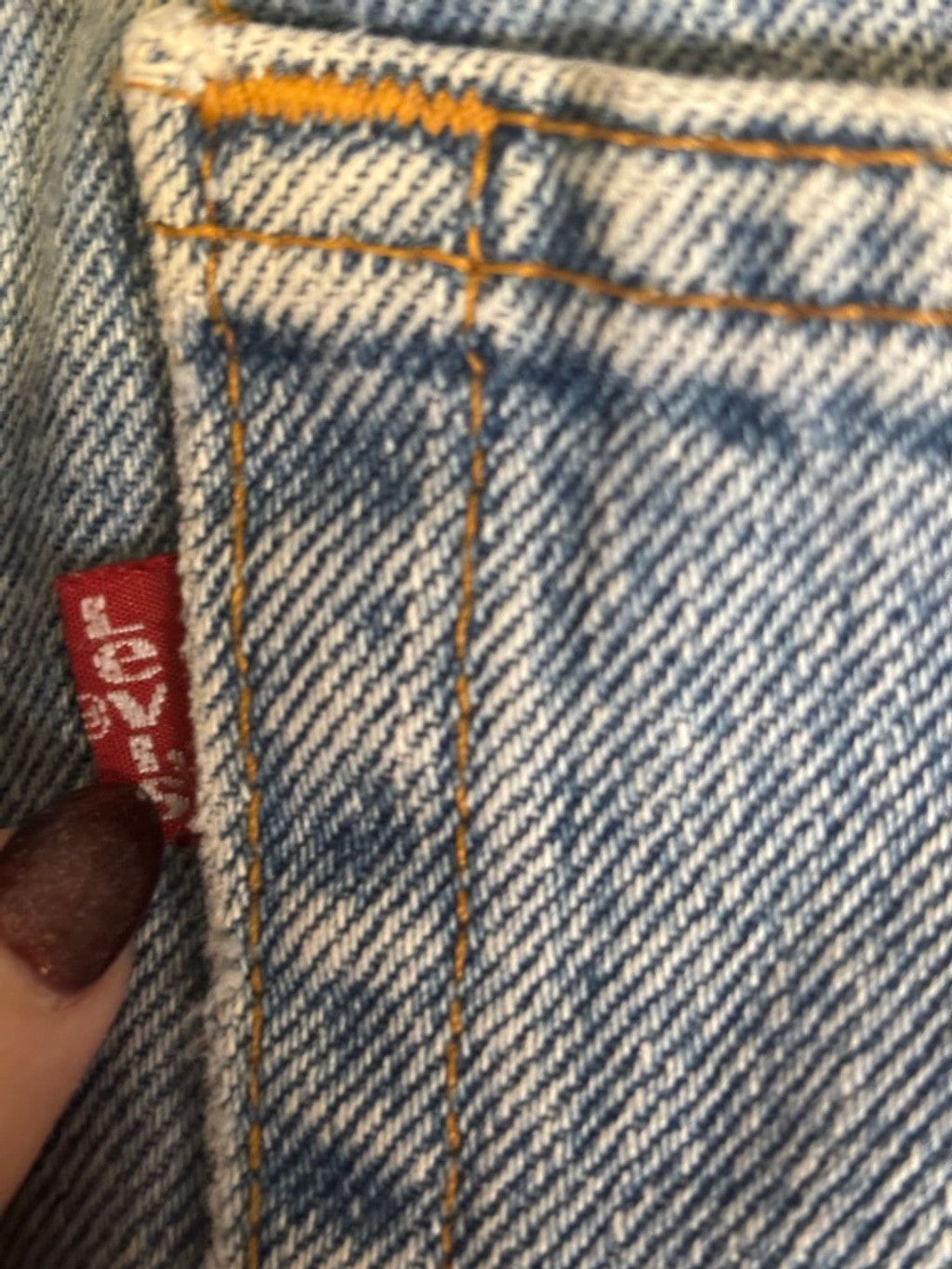 Levi's Levi's 550 Relaxed Fit Blue Jeans W38 L36 Made in USA Size US 38 / EU 54 - 8 Thumbnail