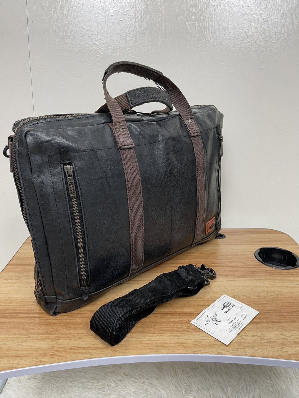 【希少】BUZZRICKSON'S×PORTER 2WAY BRIEFCASE Buzz Rickson's × Japanese Brand × Porter BUZZ RICKSON'S