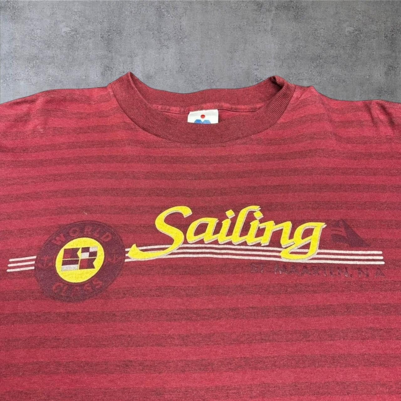 Vintage Vintage Striped T-shirt Size US XL / EU 56 / 4 - 2 Thumbnail