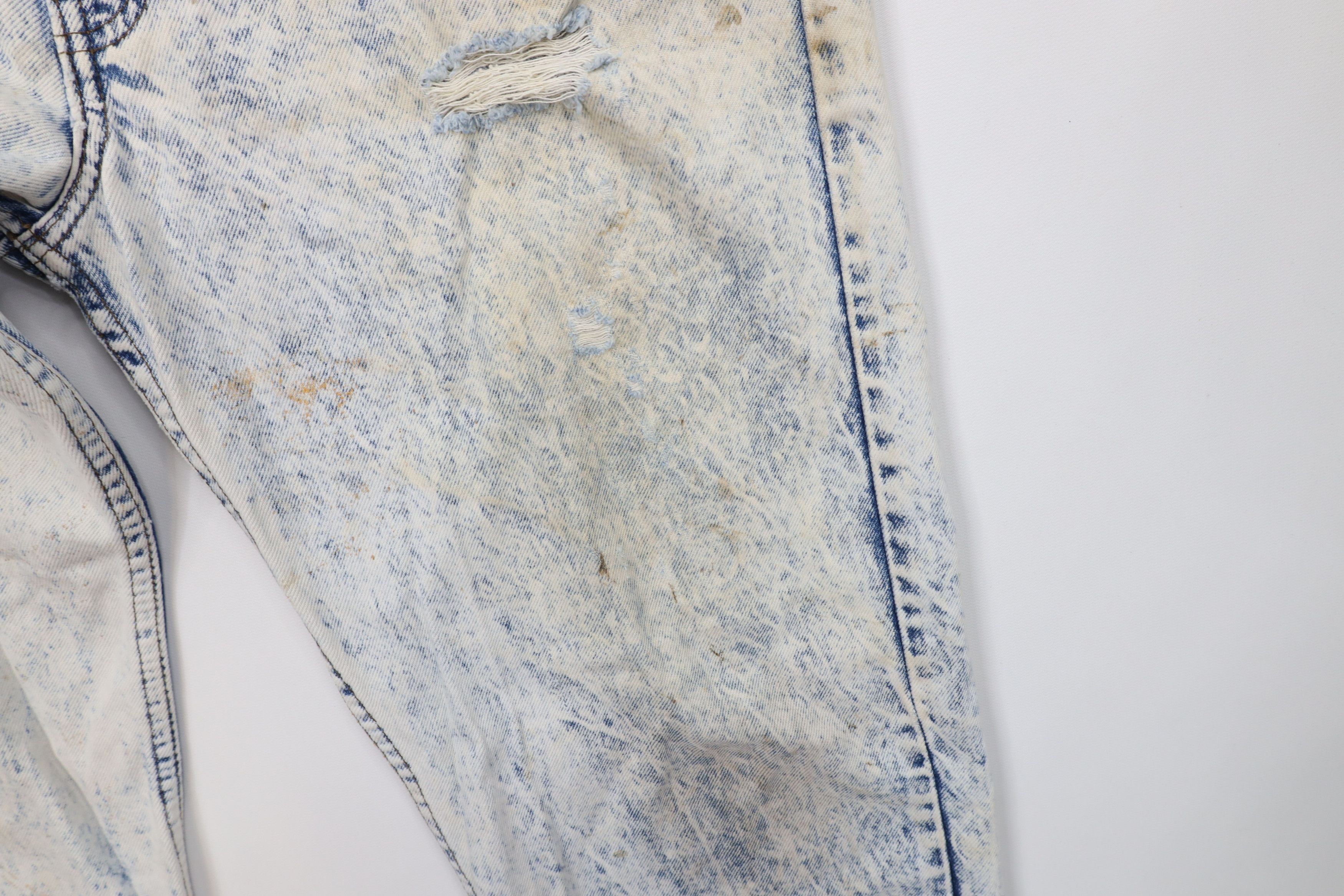 Vintage Vintage 90s Streetwear Acid Wash Straight Leg Denim Jeans Size US 34 / EU 50 - 8 Thumbnail