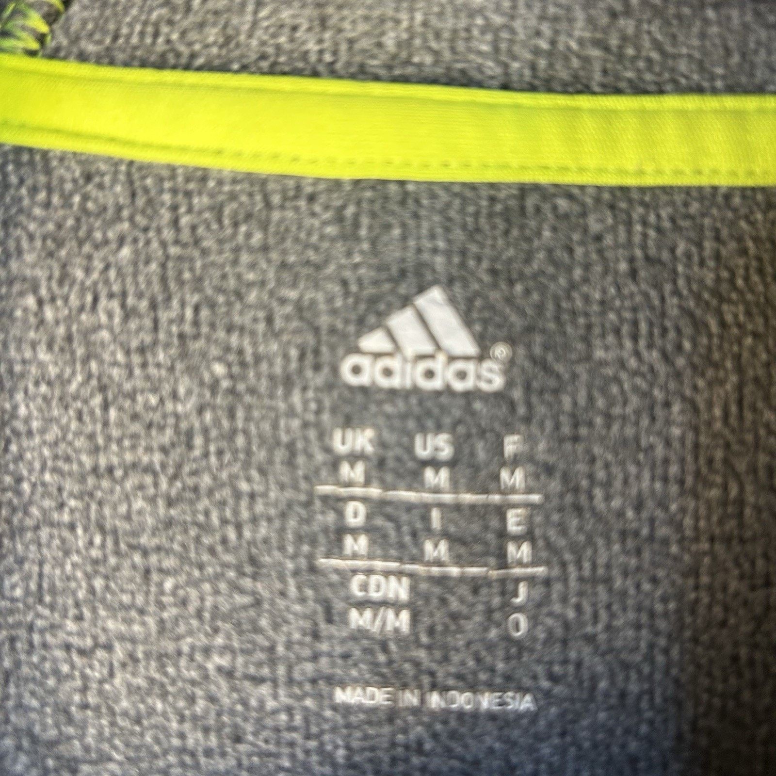 Adidas ADIDAS Size M Gray Front Pocket Fleece Lined Athletic Hoodie Size US M / EU 48-50 / 2 - 8 Thumbnail