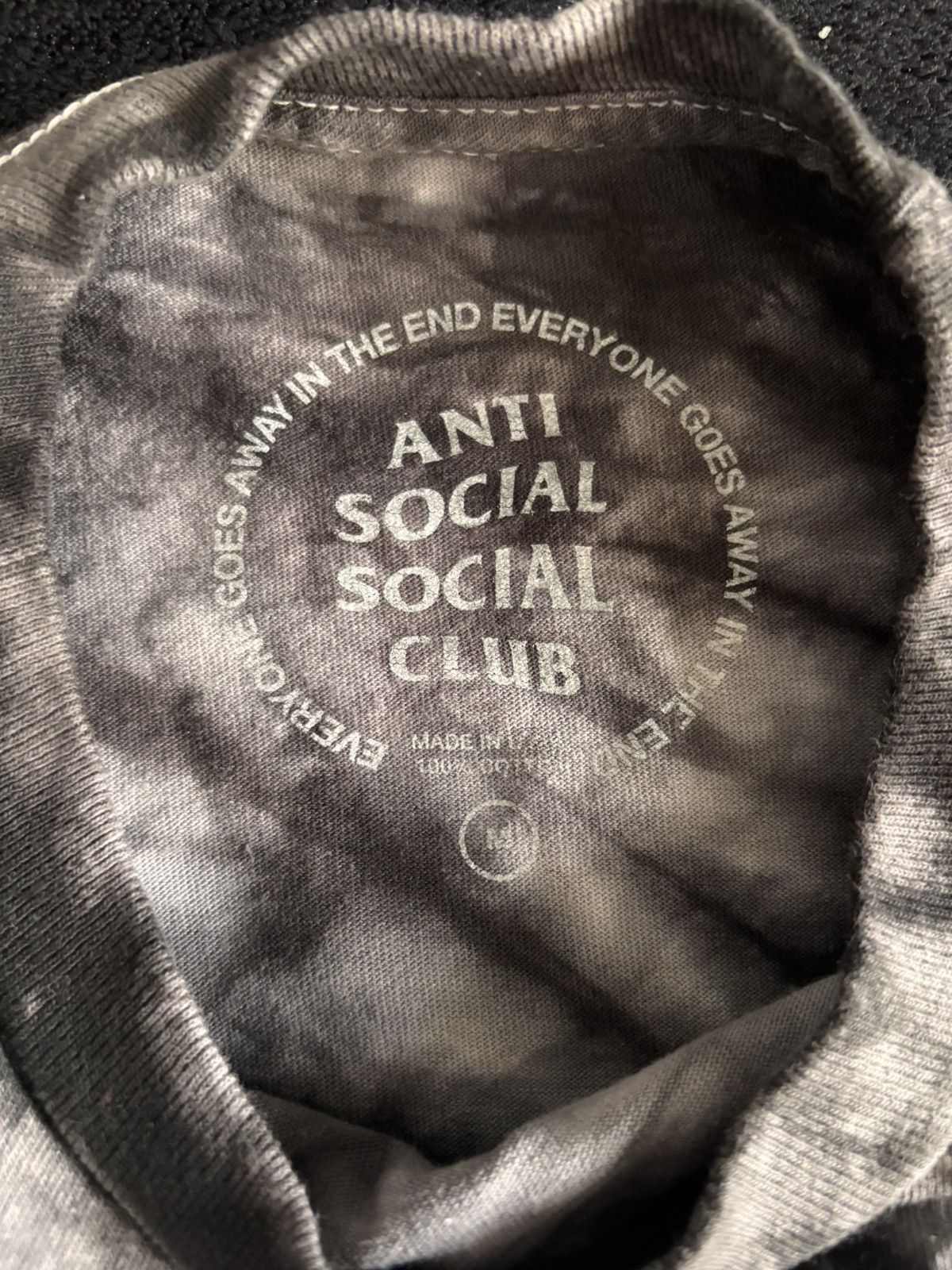 Anti Social Social Club ASSC Kkoch Wifi Tie Die Long-Sleeve Size US M / EU 48-50 / 2 - 4 Thumbnail
