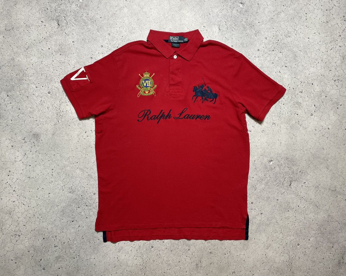 Vintage 90s Polo T-Shirt Polo Ralph Lauren Luxury Big Logo